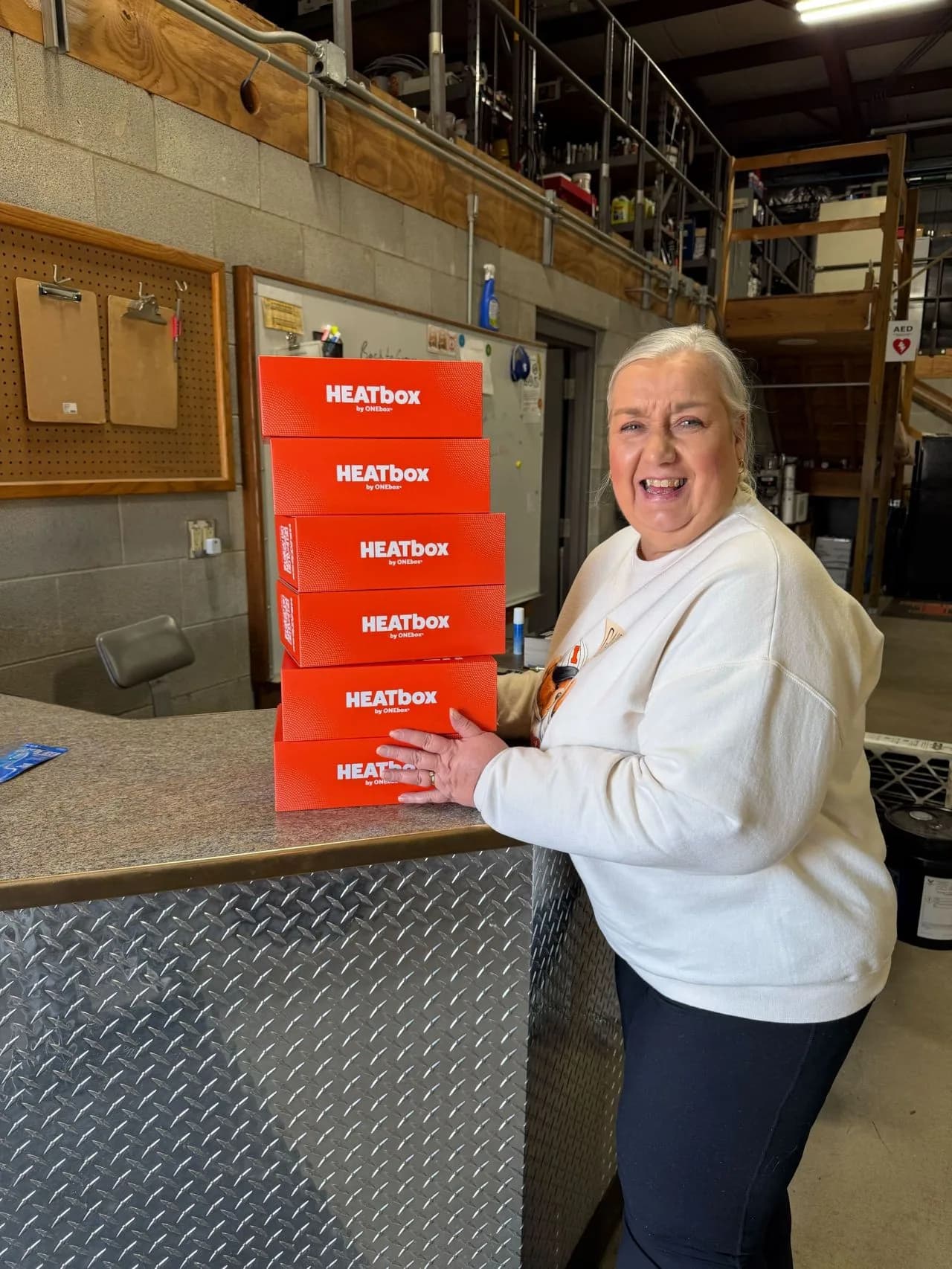 HEATbox™ units ready to ship from the warehouse