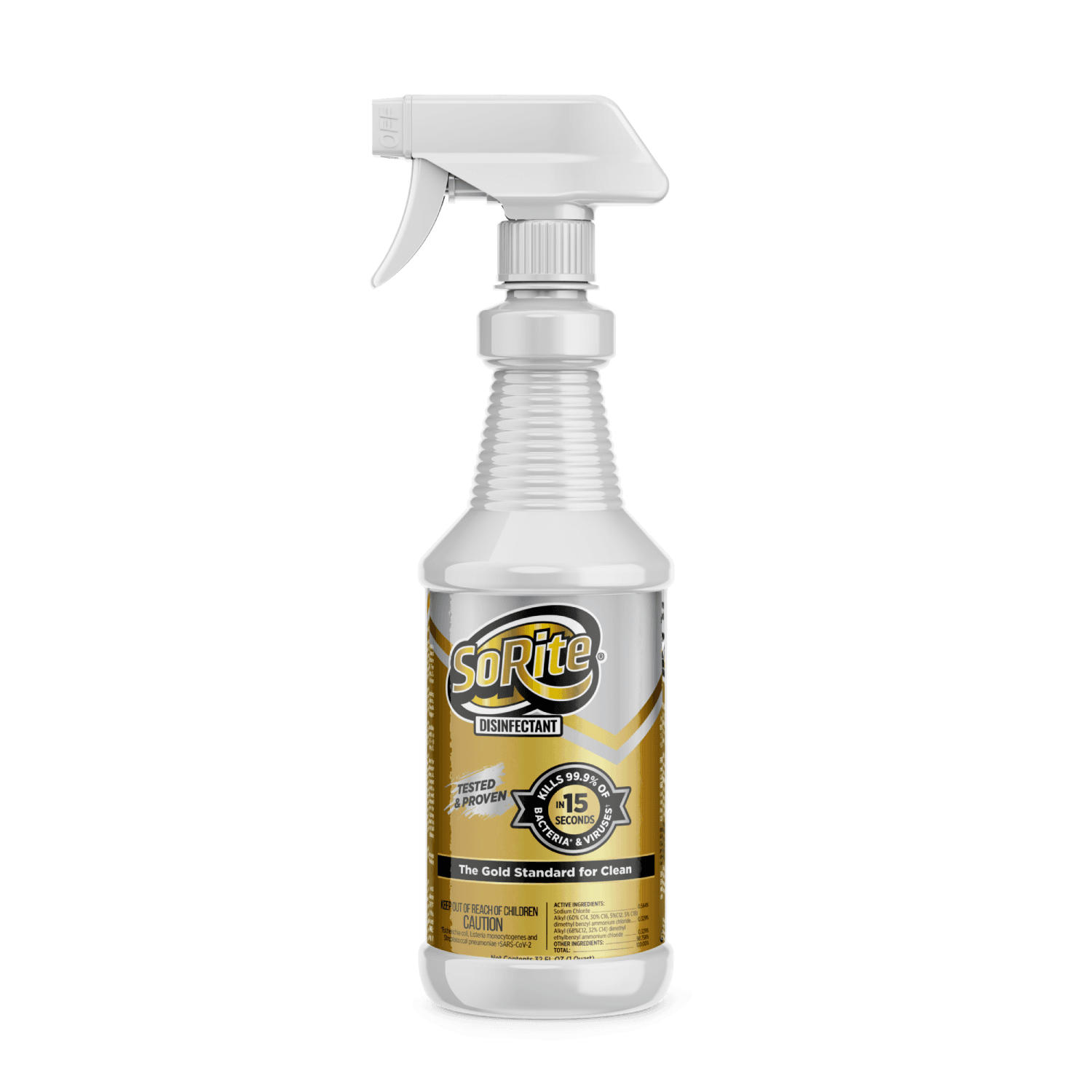 SoRite Hospital Disinfectant — 32 oz spray bottle