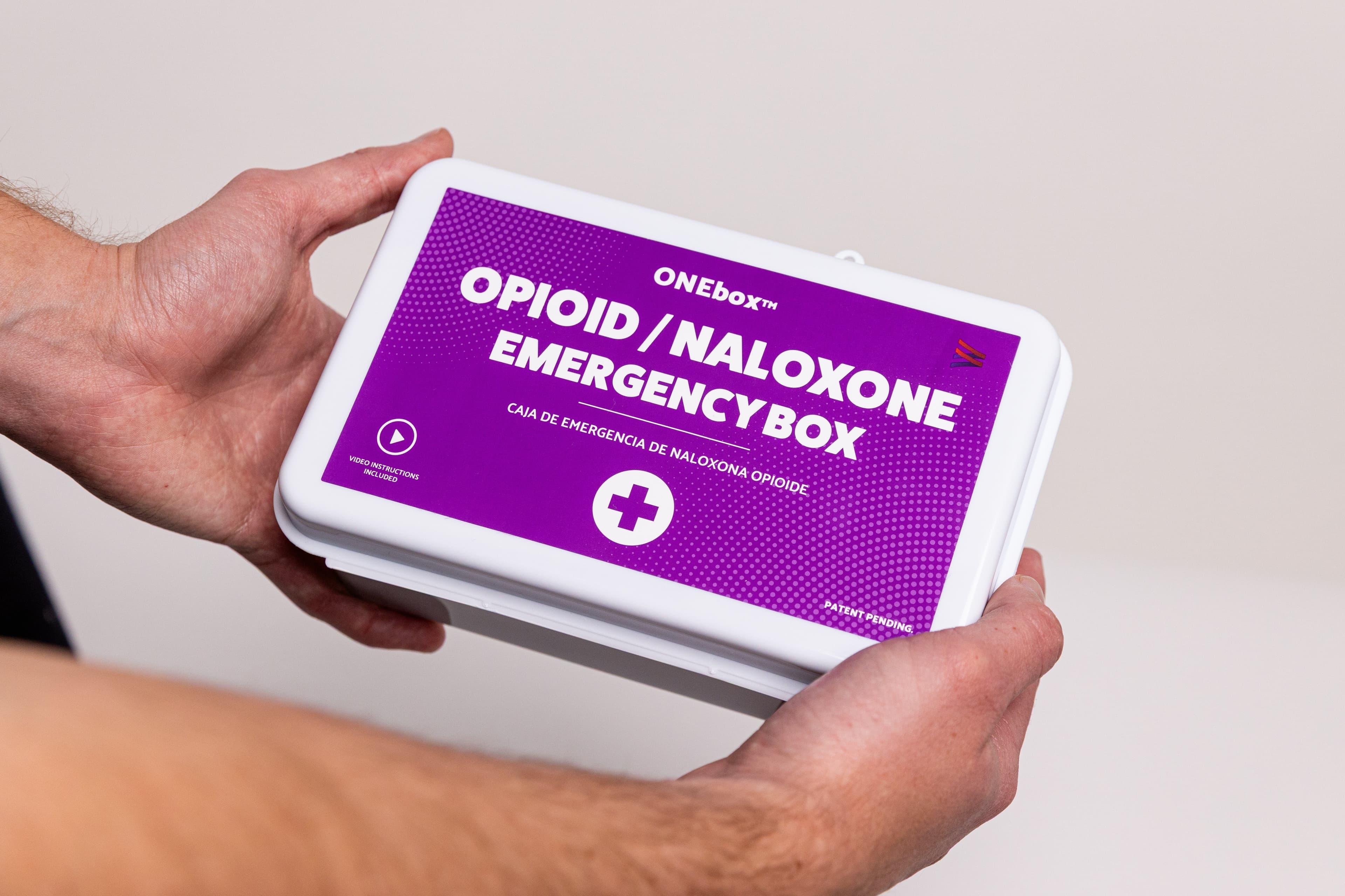 ONEbox Classic — wall-mounted in hallway